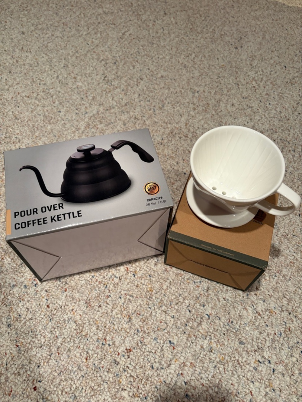 New with tags! Pour over coffee kettle set